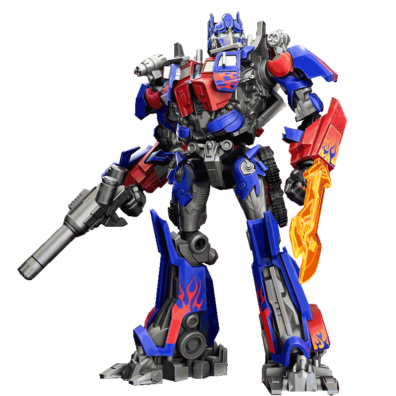 布鲁可积木人超越版变形金刚电影版擎天柱玩具男孩正版手办模型克