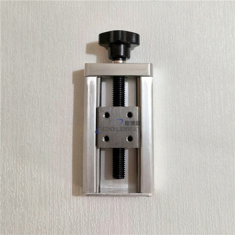 1차원 60슬라이더 인라인 슬라이드 모바일 플랫폼 용접 건 미세 조정 고정 메커니즘 용접 장비는 재고로 제공됩니다