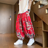 红色龙纹