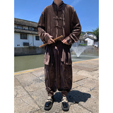 新中式B盘扣龙纹金丝绒外套男哈伦裤飞鼠裤套装男TZ182-P136控158，男装休闲套装，电商A005-1
