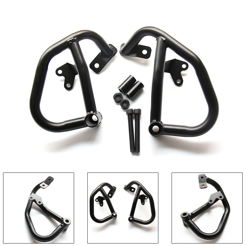 摩托车改装件YAMAHA MT-07 13-18年 改装发动机防摔杆 保护杆护杠