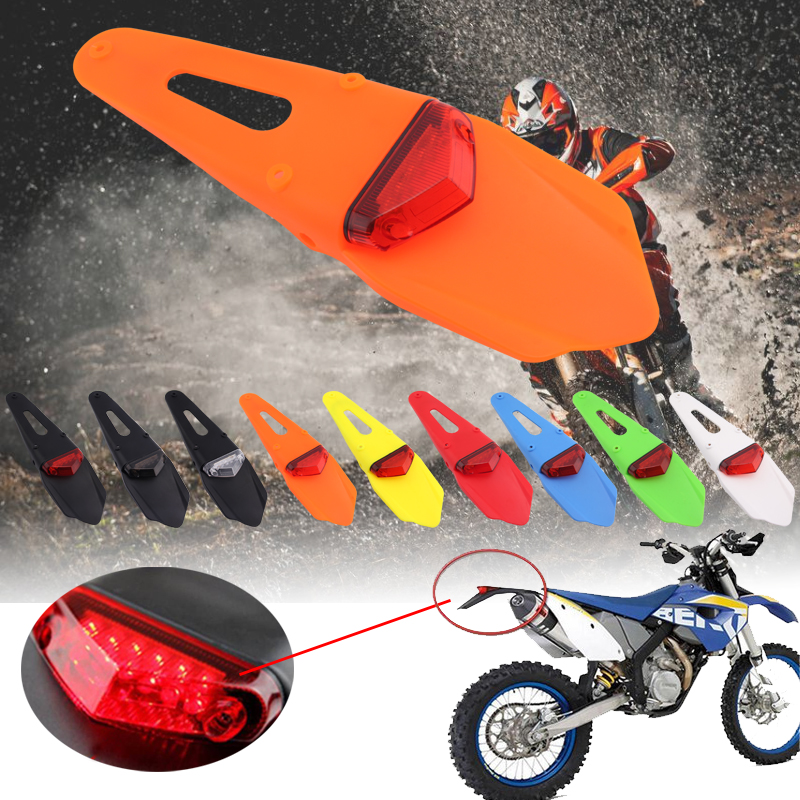 爆款越野通用后尾车灯WR450F CRF250X CRF450X CRF 改装后尾车灯