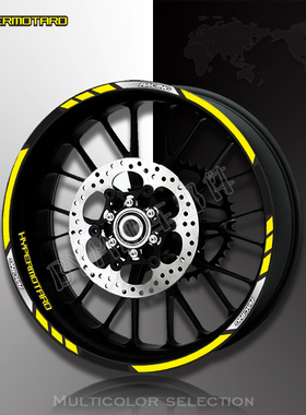 适用于杜卡迪 HYPERMOTARD 939/796/1100 轮框贴/輪框贴 反光贴纸