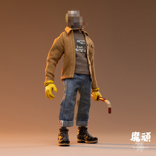 112兵人衣服装6寸牛仔裤衬衣