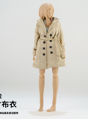 阿巳2.0娃衣112兵人衣服12分OB11 BJD6寸机娘窝之壳romankey风衣