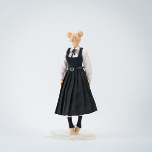 112方大头6寸女小芳电锯人蜗之壳romankey连体长百褶裙衬衣