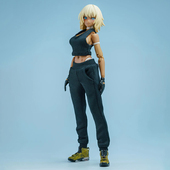 FIGURE6寸机娘窝之壳romankey女素体紧身背心卫裤 CRAZY 现货1