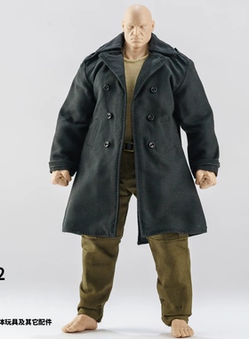 1/12INART MORFIG WWE壮男北8麦克法兰7寸adam MUFF背心裤黑风衣