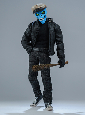 1/12FRS6寸可动人偶无界方大头蚂蚁ant岚素体立领皮夹克外套兵人