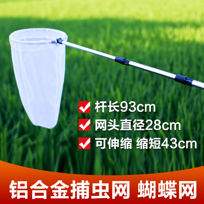 专业伸缩捕虫网蝴蝶蜻蜓昆虫儿童折叠捞鱼网蝌蚪小鱼抄网兜铝合金,鲜花速递/花卉仿真/绿植园艺,其它园艺用品,淘宝优惠券,粉丝福利购,淘宝优惠卷