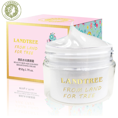 LANDTREE良萃素颜霜裸妆遮瑕控油保湿韩国女学生持久防水护肤套装