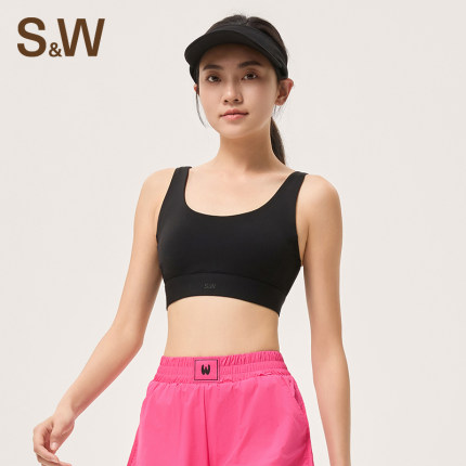 SW速惟 运动背心防震专业一体健身跑步透气8458