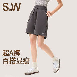 SW速惟运动短裤女夏专业跑步健身裤休闲百搭五分瑜伽裤2025新款
