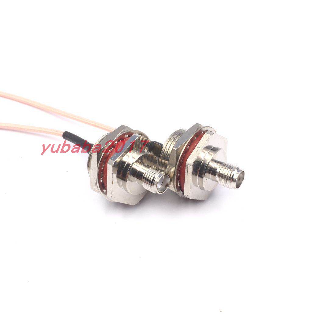 网桥无线AP防水盒射频线适用M16*1.0 IPX转SMA防水固定同轴屏蔽线