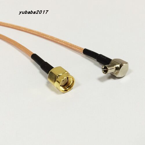RP-SMA公头转TS9公头天线延长线华为中兴路由WIFI信号线SMA-J/TS9