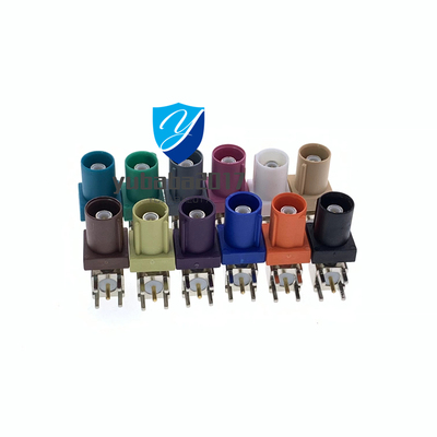 FAKRA-JWE FAKRA母座 汽车连接器 ABCDEFGHIKMZ型连接器 GPS导航