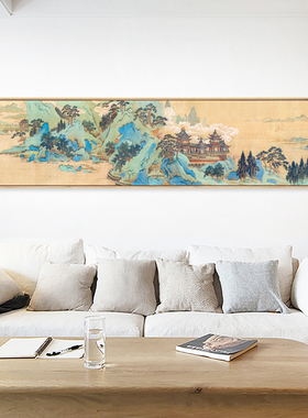 赵伯山春晓古典中国风茶室装饰画