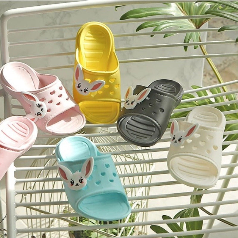 韩国进口男女宝室内防滑卡通eva拖鞋可爱男孩女孩3岁4岁软底凉鞋