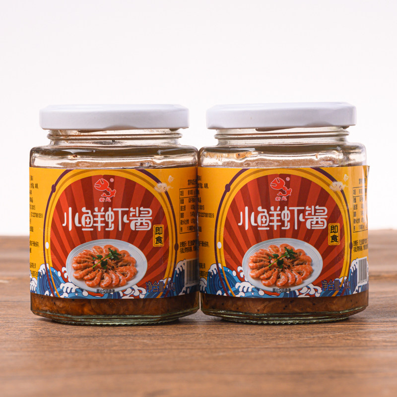 下饭菜开盖海鲜即食160g虾子酱