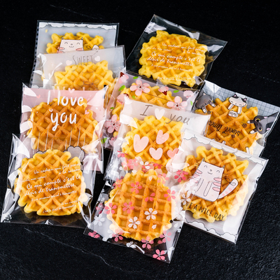 3cm雪花酥华夫饼包装袋