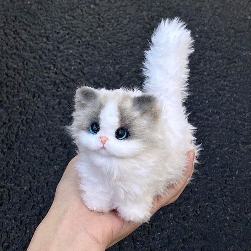可爱扭扭棒小猫手工diy布偶猫玩偶材料包实用礼品生日母亲节礼物