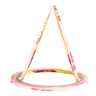 透明窄胶3m双面胶强力宽度1.5/2/3mm高粘度无痕两面胶厚0.17/0.5