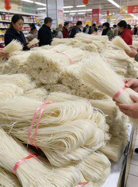 正宗江西上饶米粉玉山特产干米粉农家手工干米线铅山汤粉广丰炒粉