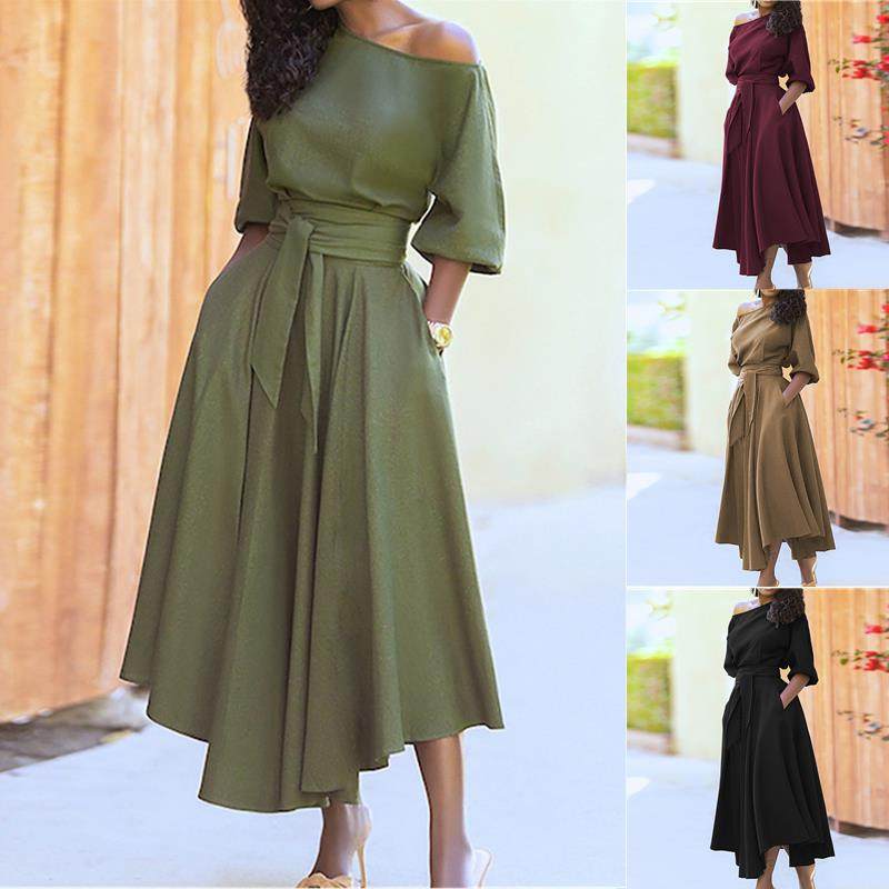 2024 Plus Size fashion Dress Women Midi Dresses sexy skirts