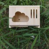 网格拆卸好打理实木鸟窝虎皮牡丹鹦鹉通风鸟箱子鸟巢繁殖孵化木屋