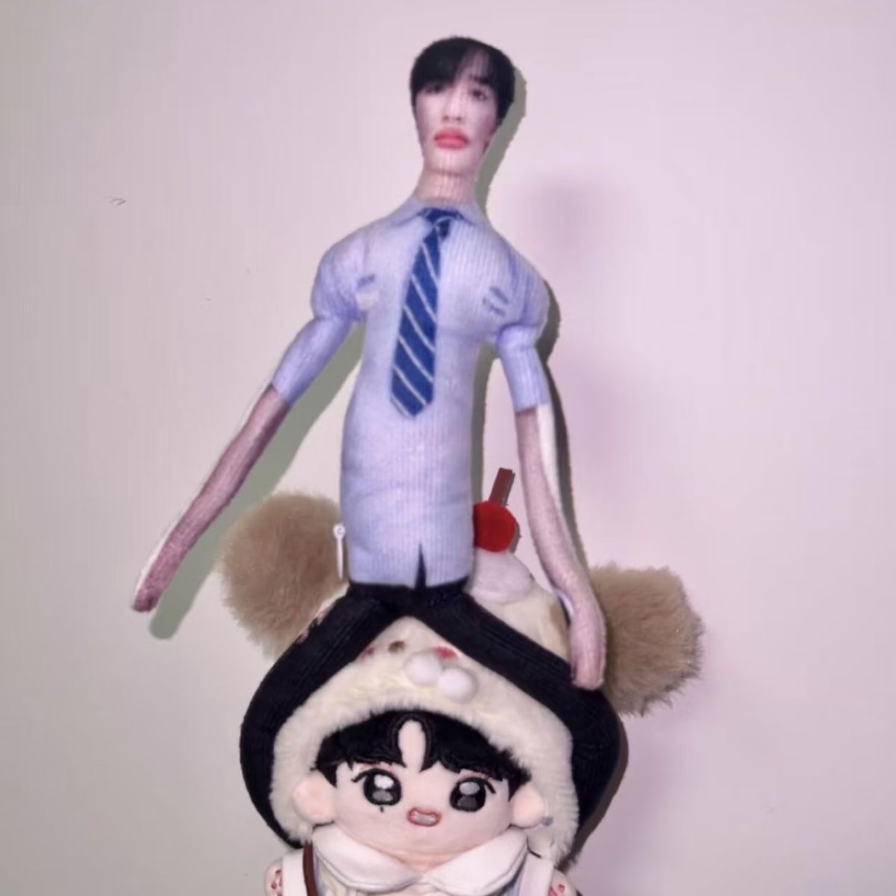 陈浚铭陈奕恒张泽禹张极老鼠干抽象玩偶四肢分离有铁丝骨架任造型