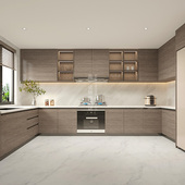 简一冰岛白厨卫空间用砖大理石岩板防滑耐磨墙砖地砖600 1200