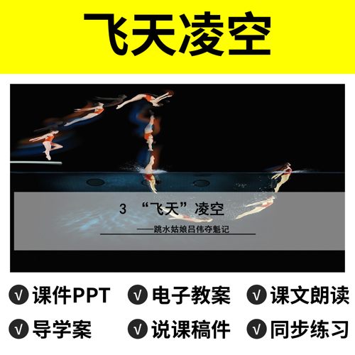 N25飞天凌空PPT教案课件说课稿语文导学案公开课八年级上册初中