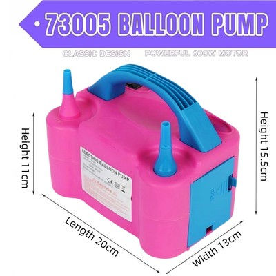 Balloon Inflator Double hole Inflator Pump气球打气筒单层