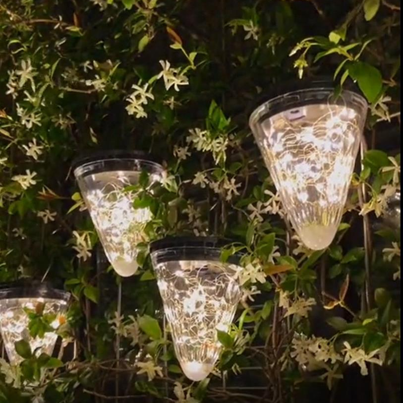 Solar Diamond Starry Sky Light Cone Courtyard Light太阳能灯