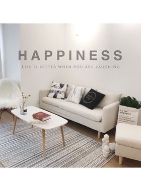 Nordic simple carpet living room sofa floor mat bedside