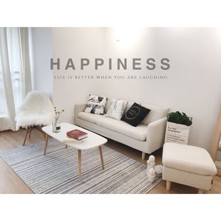 Nordic simple carpet living room sofa floor mat bedside