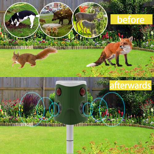 360 degree bird repellent and ultrasonic mouse repellent