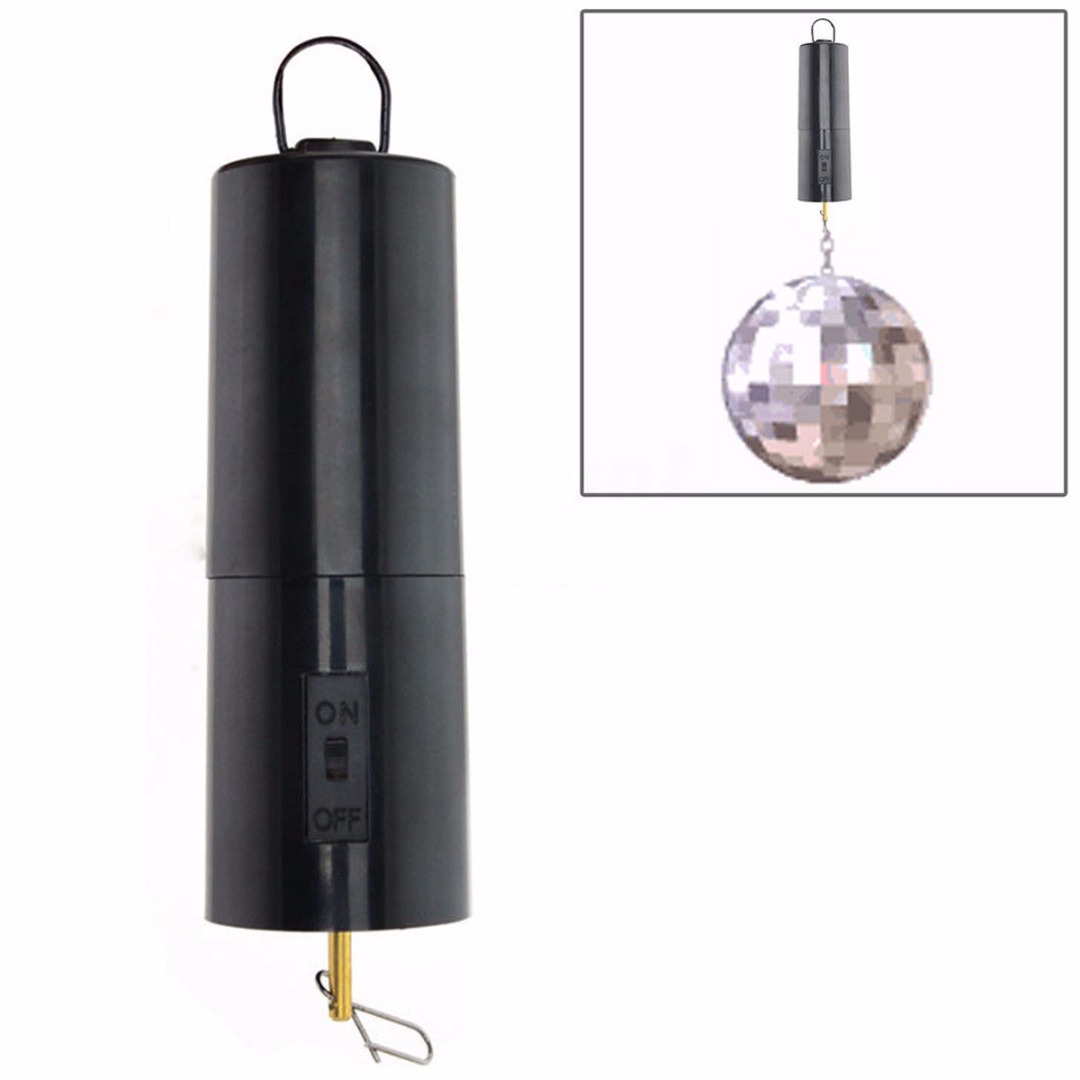 New Stable Mirror Ball Motor Spin Battery Operated