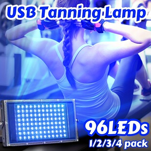 LED96 bead UV face and body tanning lamp紫外线面部身体晒黑灯