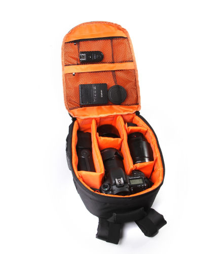 waterproof dslr slr camera lens backpack case bag
