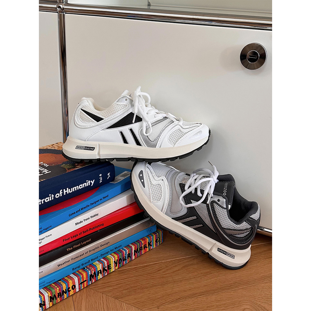 轻便厚底老爹鞋2023复古