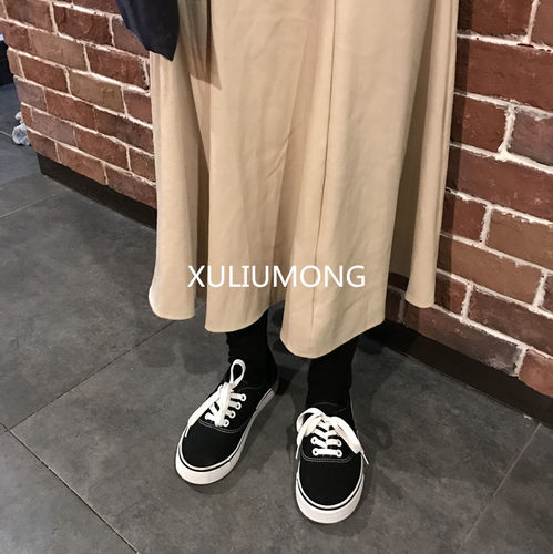 许刘芒韩国ulzzangins情侣女鞋