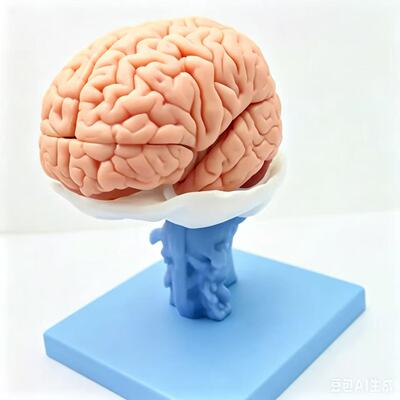 人体大脑血管颅底结构可拆卸解剖模型脑神经分区教学标本