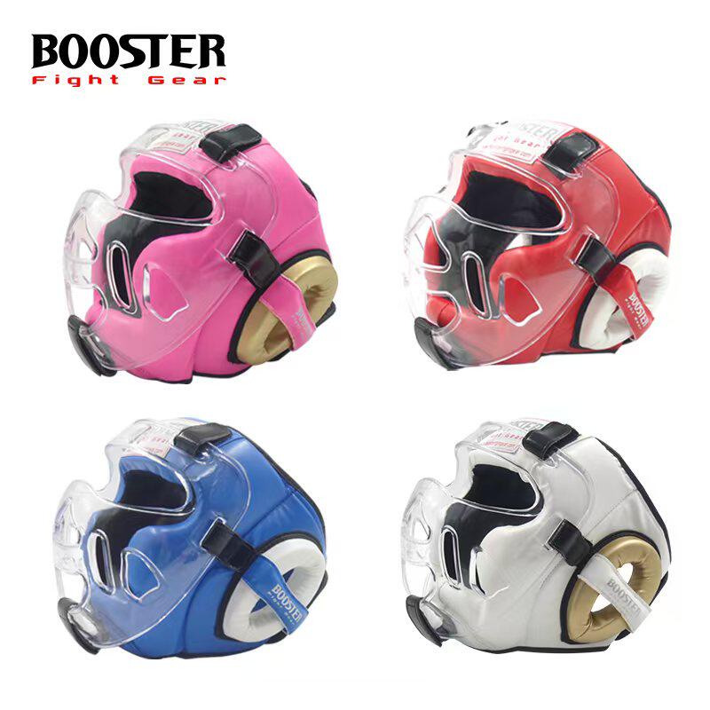 Booster儿童护头拳击全防护全封闭小孩男女散打头盔护脸护头搏击