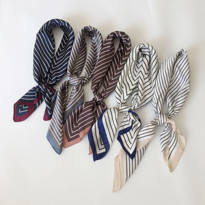 韩国条纹小方巾