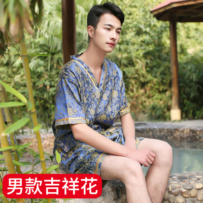 大号超大特大汗蒸服浴服女款男款浴衣 居家布艺 汗蒸服 原图主图