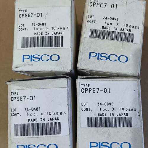 可维修PISCO接头CPSE7-01 产品，外包装盒旧，网议价