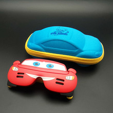 可爱汽车儿童墨镜时尚car sunglasses男童女童宝宝眼镜遮阳防晒潮