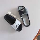 飞人AJ6 CD5472 女生夏季 Jordan 881474 黑白运动休闲拖鞋 GMT8