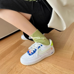 GS女鞋 GMT8 1漆皮休闲板鞋 Force 秋冬FB1393 耐克AF1空军一号Air